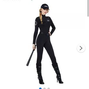 Adult SWAT catsuit costume